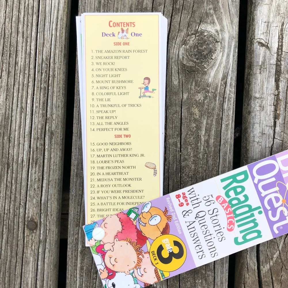 - Brain Quest 3rd Grade Flip Cards! EUC!!